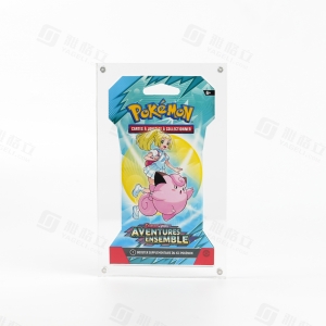 Présentoir acrylique YAGELI pour paquets de Pokémon | Accessoires haut de gamme pour le JCC Pokémon