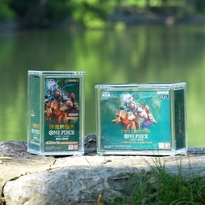 Étui magnétique en acrylique transparent de qualité supérieure pour booster box One Piece 