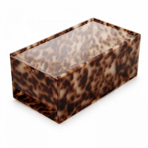 Boîte de rangement en acrylique personnalisée pour Mahjong 
