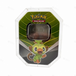 Présentoir de boîte TIN Pokémon en acrylique | Fabricant de vitrines de présentation pour boîtes de collection TCG 