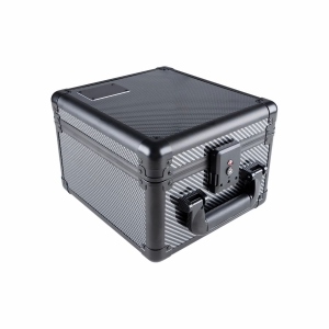 Étui de rangement personnalisé en aluminium pour cartes sous boîtier rigide 