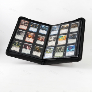 Classeur pour cartes à collectionner en cuir PU à 9 pochettes | Fabricant de classeurs pour cartes TCG YAGELI