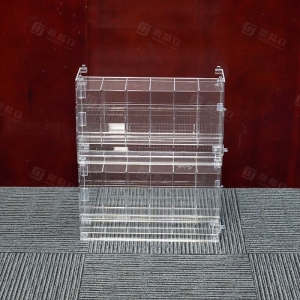 Distributeur de boosters en acrylique transparent à 6 emplacements, présentoir et organisateur de paquets de cartes à collectionner 