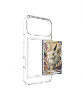 Coque de téléphone personnalisée avec présentoir pour cartes à collectionner 
