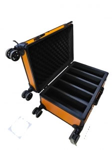 Mallette de transport pour dalles de collection 
