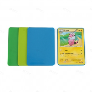 Pochettes de protection colorées à coins arrondis pour cartes TCG | YAGELI 
