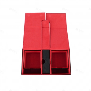 Boîte de deck double face avec porte-dés pour accessoires TCG | YAGELI 
