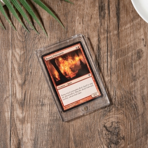 Support de carte magnétique One Touch pour cartes à collectionner, étui de protection transparent 