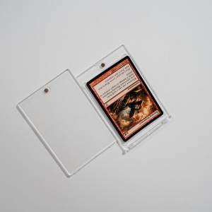 Support de carte magnétique One Touch pour cartes à collectionner, étui de protection transparent 