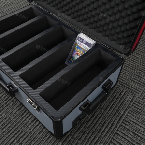 Mallette trolley de rangement pour cartes TCG en aluminium | Usine d'accessoires TCG YAGELI 