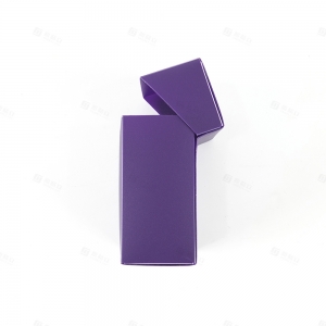 Boîte de deck en plastique violet pour cartes à collectionner | Usine d'accessoires TCG YAGELI 