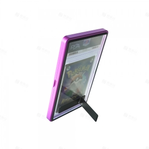 Étui pour carte graduée en alliage d'aluminium magnétique | Accessoires TCG YAGELI 