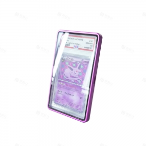 Étui pour carte graduée en alliage d'aluminium magnétique | Accessoires TCG YAGELI