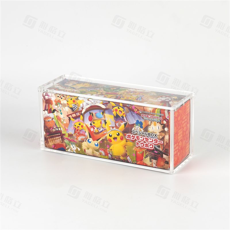 YAGELI lance une boîte Pokémon Tohoku en acrylique haut de gamme pour le marché mondial des accessoires du JCC Pokémon.